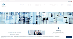 Desktop Screenshot of heymanns-immobilien.de